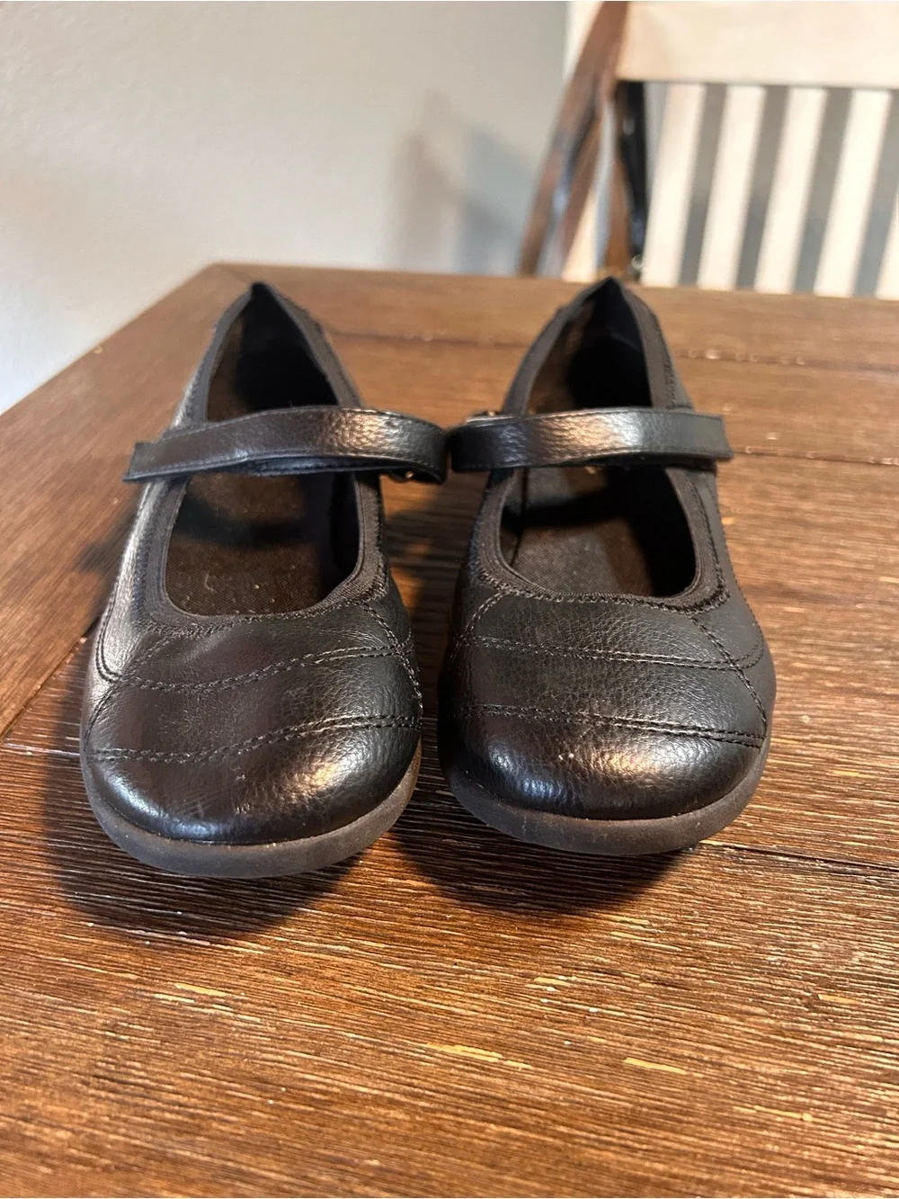 Black Mary Jane shoes size 3m